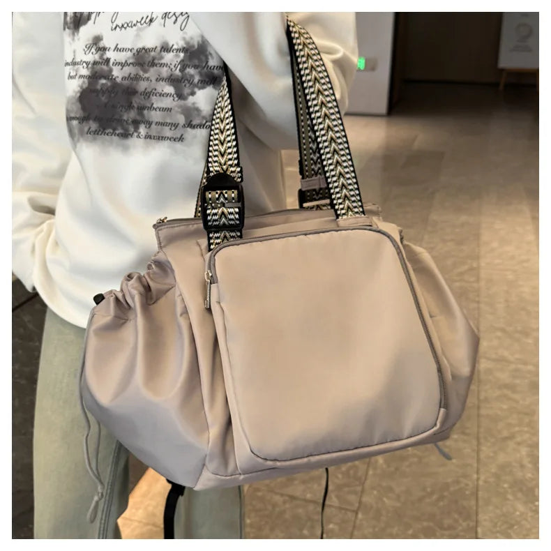 Baby Diaper Bag Multi-pocket Travel Duffel Bags Foldable Gym Bag Women Hand Luggage Airport Bags Mom Stroller Maternity Totes