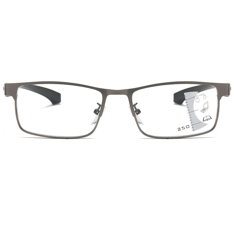 2024 new intelligent zoom color changing reading glasses multi-focus dual-purpose(DS-3106)