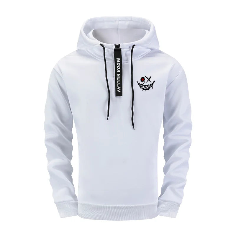 Mens 2 Piece Coord Set 2025 New Half Zip Hoodie and Pants Urban Streetwear Tracksuit Autumn Winter Casual Wear