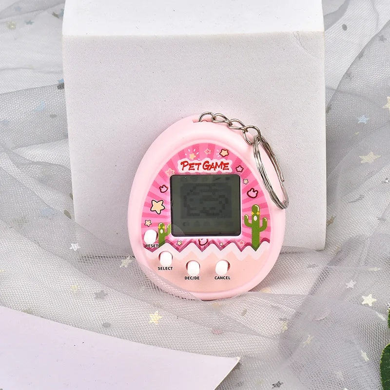 Kids Electronic Pets Game Toys Tamagotchi Virtual Original Digital Animals Toys Pixel Screen Pocket Game Console For Children