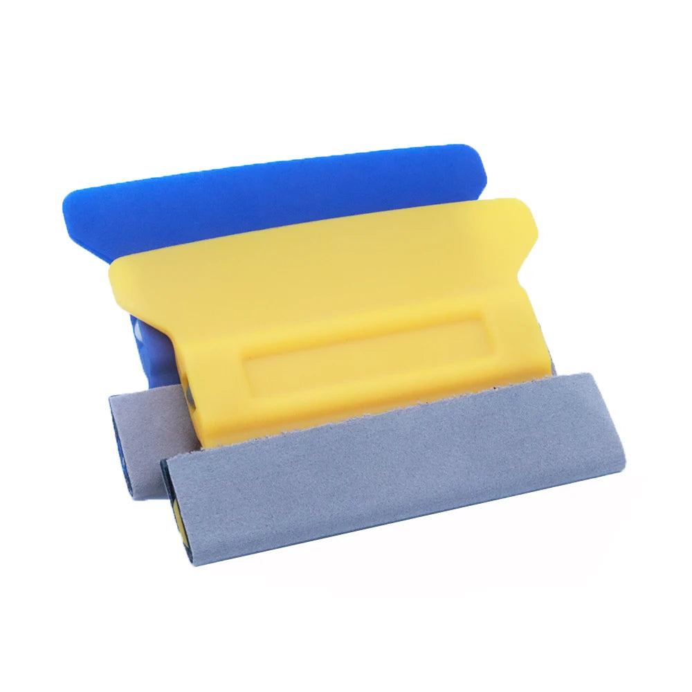 5PCS Thickened Suede Felt Squeegee Vinyl Applicator Window Film Tinting Car Wrap Stickers Install Tool No Scratch Protect Buffer