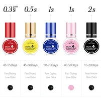 GAHAMACA W Shape Eyelash Extensions L/LU 3D Premade Volume Fan Lashes W Style Lashes Comfortable Faux Mink Natural Eyelash