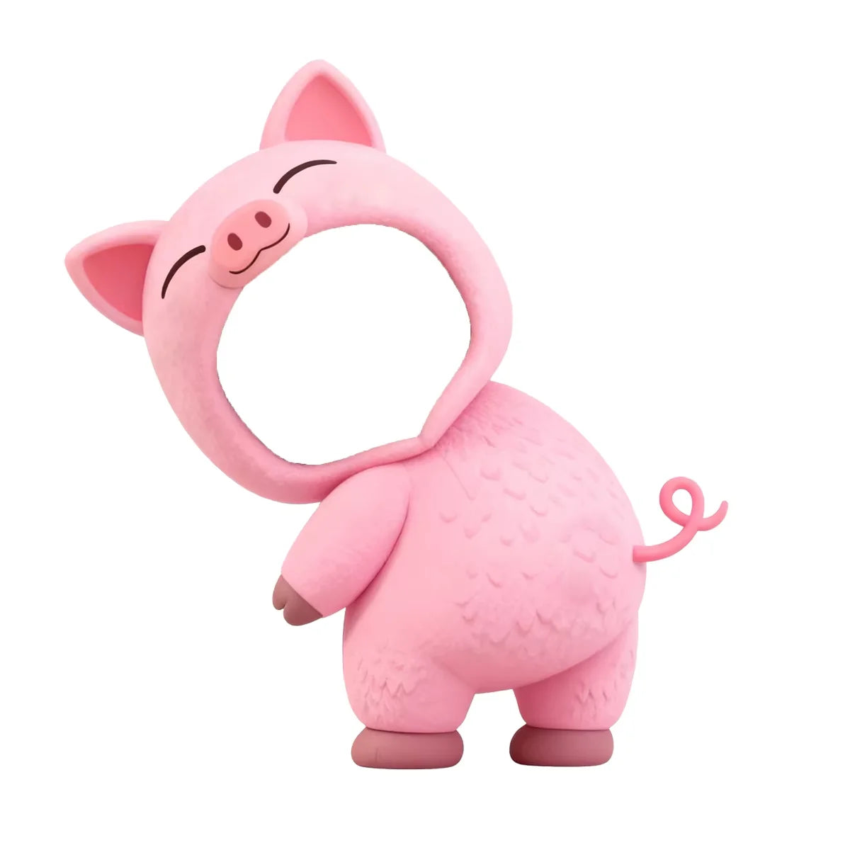 Upload Your Own Photos or Photos of Others to Customize a Pink Pig-Themed Pillow. Whether You Give It to Friends, Family, Loved Ones, Brothers and Sisters, or as a Gift, It Is Very Suitable. It Not Only Decorates the Living R