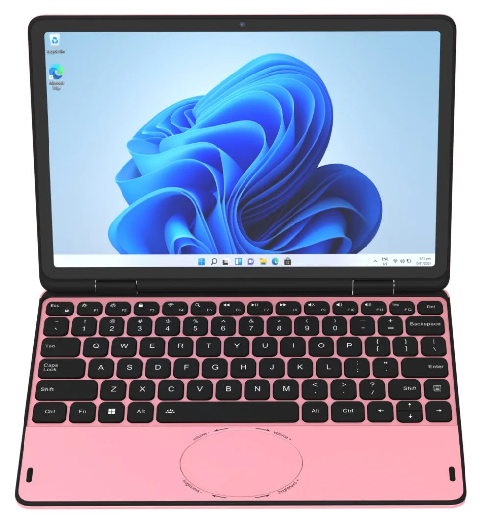 Green 2025 New 11" Touch Screen Intel Celeron N100  4 Core 4 Thread 3.4GHz  Laptop PC Cheap Win 11 Laptops Computer For Business