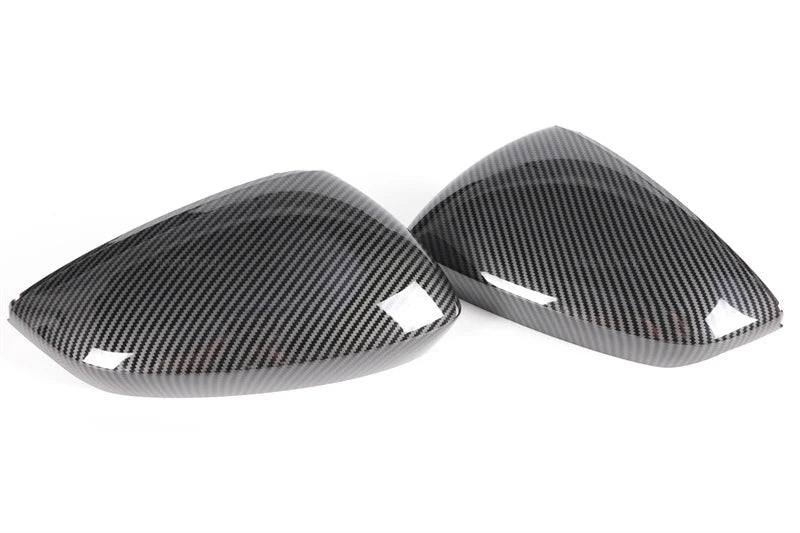 Carbon Fiber Rearview Mirror Cap Wing Side Mirror Cover Fit For Audi A3 S3 RS3 8Y RS 3 2021 2022 2023 2024 Replacement