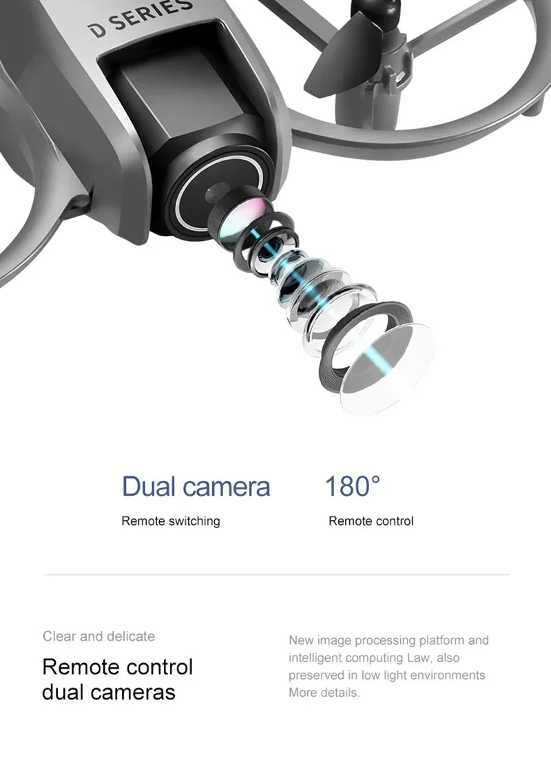 Xiaomi D16 Drone Profesional 8K HD Dual Camera Aerial 180° Electric Adjustable GPS Obstacle Avoidance Bushless Motor UAV New