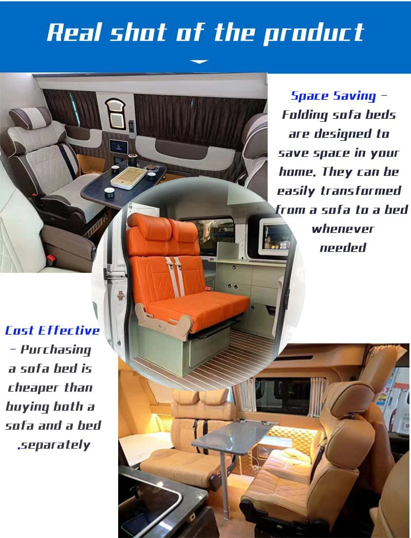 Customized Rv Seat Motorhome Folding Bed Rv Seat Bed Motorhome Seats Sofa Bed