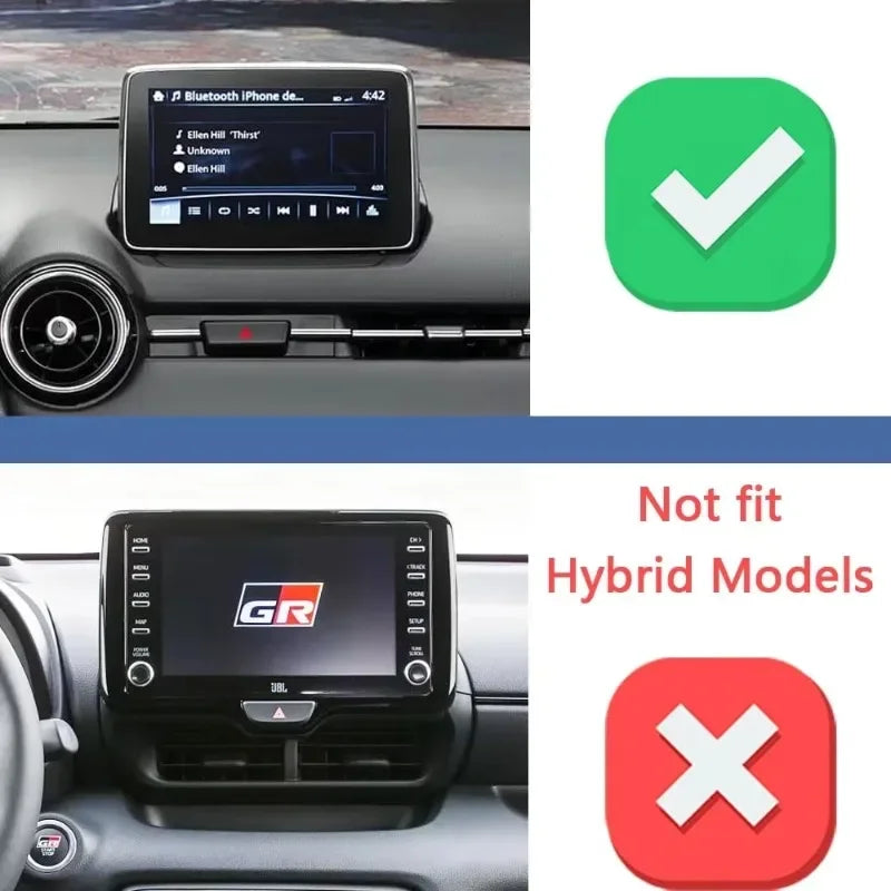 For Mazda 2 Hatchback Mazda 2 2015-2018 2019 2020 Car Phone Holder Screen Fixed Bracket Wireless Charging Car Mobile Phone Mount