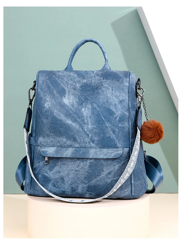 Womens Purse pu Leather Backpack Purse for Women Fashion Backpack Ladies Designer Ladies Shoulder Bags for Travel College Work