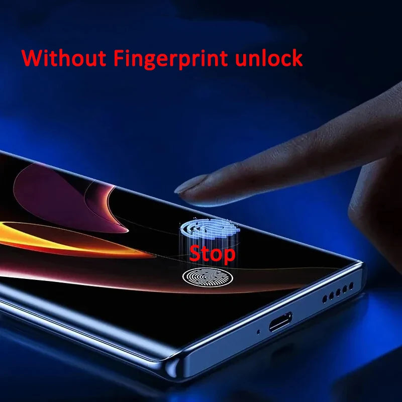 3PCS Privacy Hydrogel Film For Motorola Edge 50 40 30 Pro Ultra Neo G85 G84 G75 G55 G54 G45 G35 Without Fingerprint Unlocking