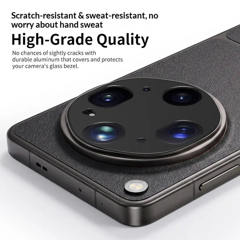 Aluminum Metal Rear Camera Lens Protector for Oppo Find X9 Ultra Lens Cover Screen Protector Lens Ring Film for Oppo Find X9 Ult