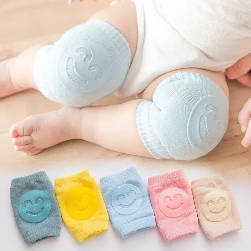 1/5 Pair Baby Knee Pads Non-slip Crawling Cushion Toddler Knee Protector Leg Warmers Infant Accessory Girls Boys Safety Kneepad