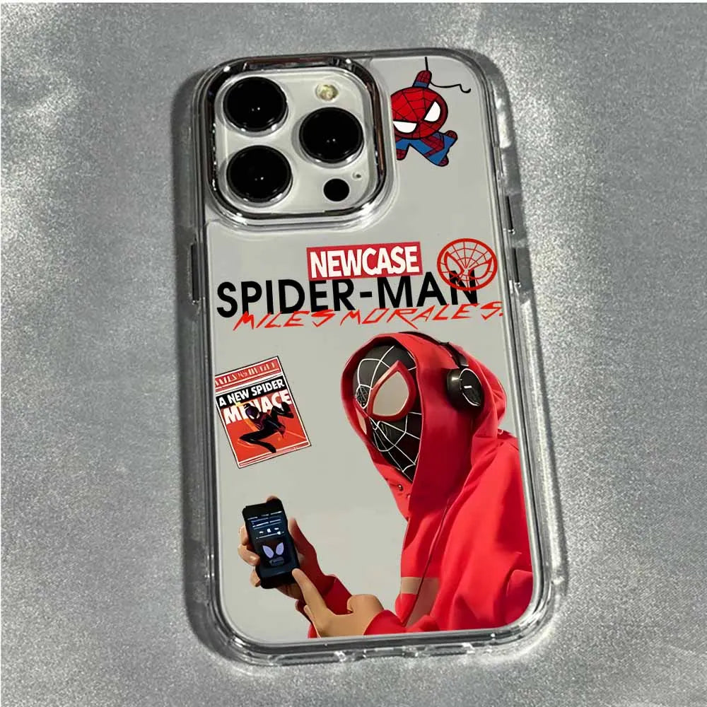 Cool Y-Spiders M-Man Phone Case For iPhone 17 16e 16 15 14 13 12 11 mini Pro Max X XR XSMAX 8 7 Air Plus Transparent Soft Cover