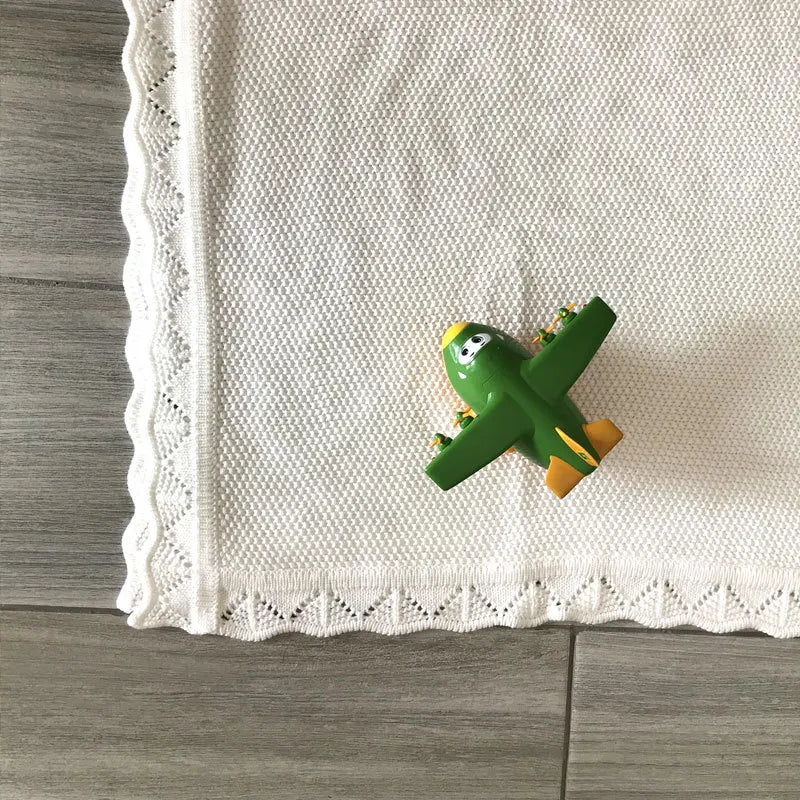 Knitted Baby Blankets Newborn Swaddle Wrap Throw Blanket Nordic Cotton Soft Baby Stroller Crib Blanket Nursery Bedding Quilt