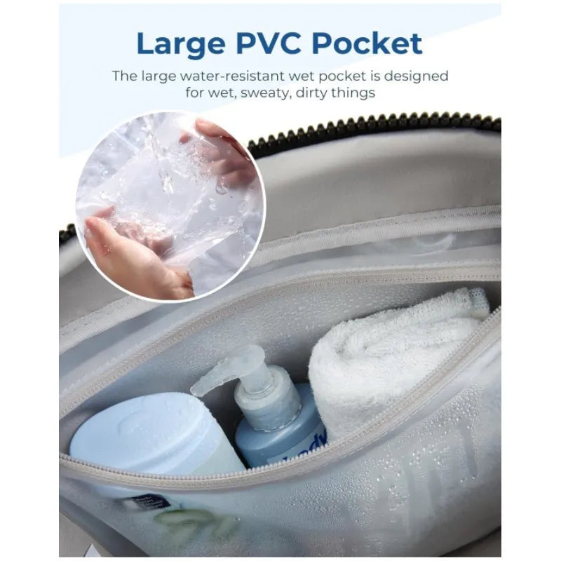 Gym Bag for Women,Duffle Bag for Travel with Wet Pocket,Carry on Weekender Bags for Women,Water Resistant Travel Bag Duffel Bag