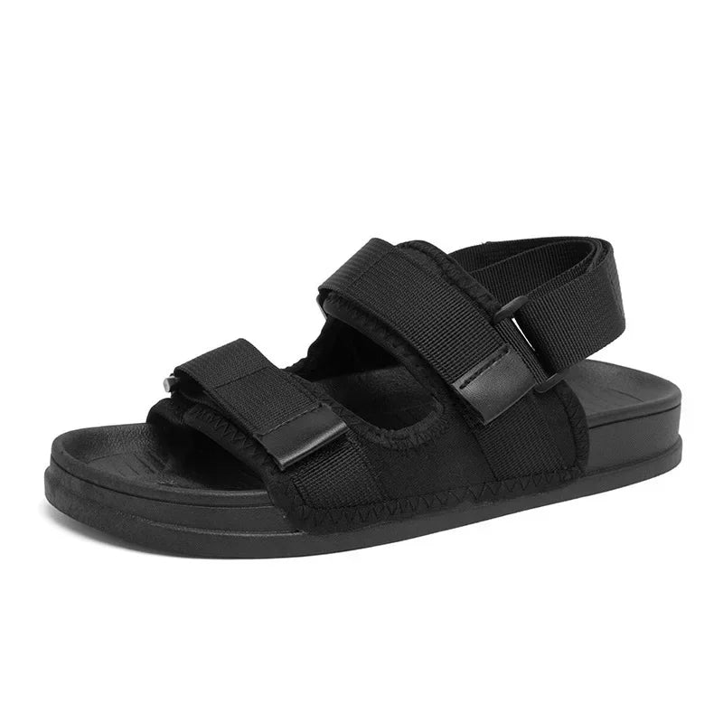 Hot Sale Of The Season New Men's Summer Sandals Beach Sports Slippers Anti-slip Soft Bottom Casual Driving Dual-purpose Slippers