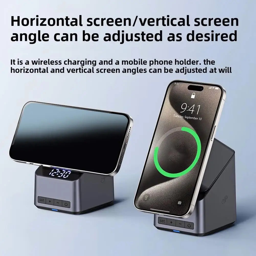 Wireless Charger Station 4 in 1 Fast Charging Dock Stand For iPhone 16 15 14 13 12 iWatch 9 8 7 Pro Airpods