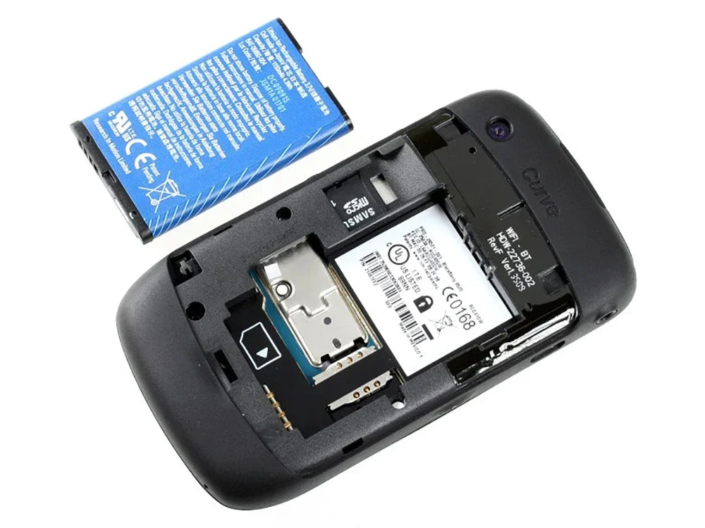 Original Blackberry 8520 Curve 2G Mobile Phone 2.46'' 2.0MP QWERTY WiFi Bluetooth Cellphone BlackBerryOS SmartPhone
