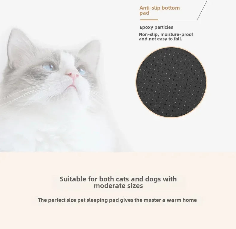 New Winter Warm Washable Removable Dog Bed Mat Pet Supplies Large Dog Bed, Cat Bed Pet Bed