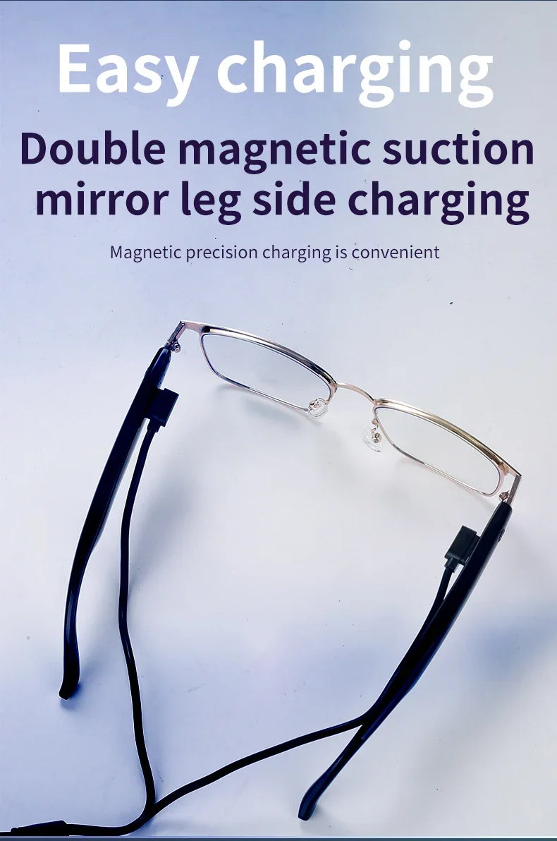 CLLOIO Wireless Bluetooth Smart  Glasses Men Myopia Prescription Photochromic Sunglasses Women Anti Blue Ray Reading Glasses