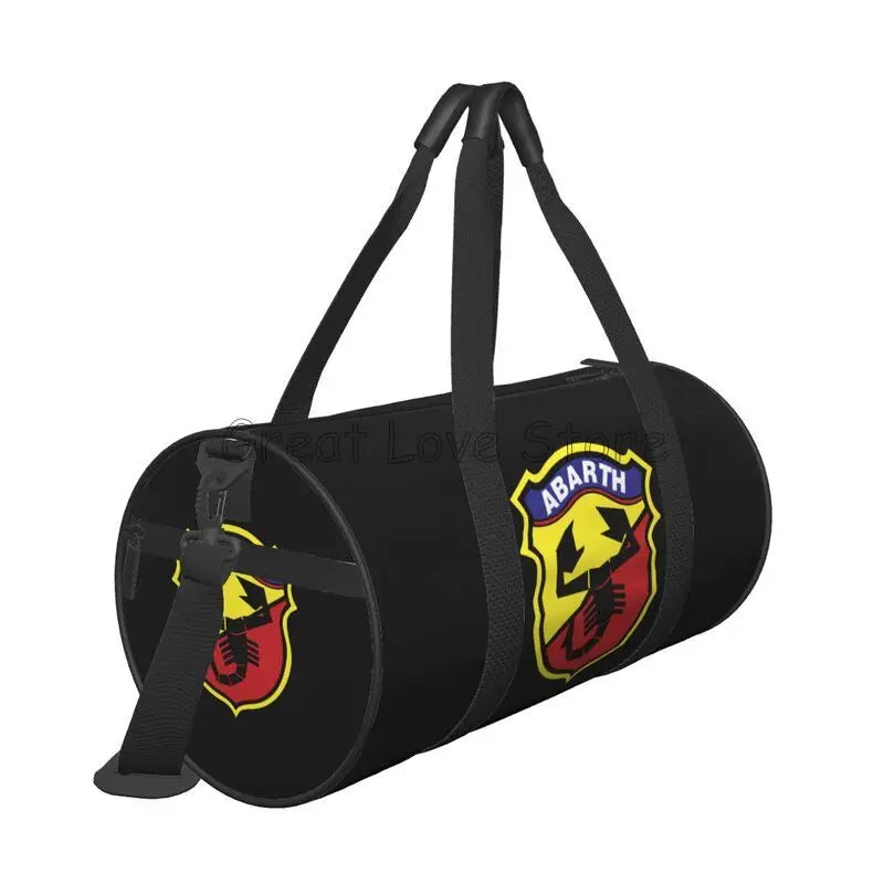 Gym Bag Abarth C Cool Sports Bag Men Large Capacity Oxford Printed Handbag Outdoor Travel Duffle Bags Fitness Bags