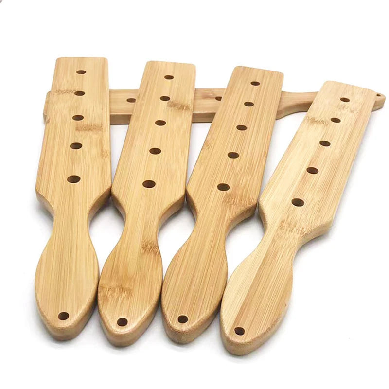 Traditional Handcrafted Bamboo Spanking Paddle – Equestrian Horse Whip & Discipline Tool