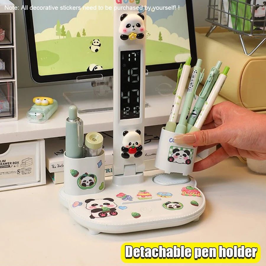 Rechargeable Led Desk Lamp for Study Table Lamp Led Eye Caring Light With 3 Color Modes Dimmable Reading Study and Office Work