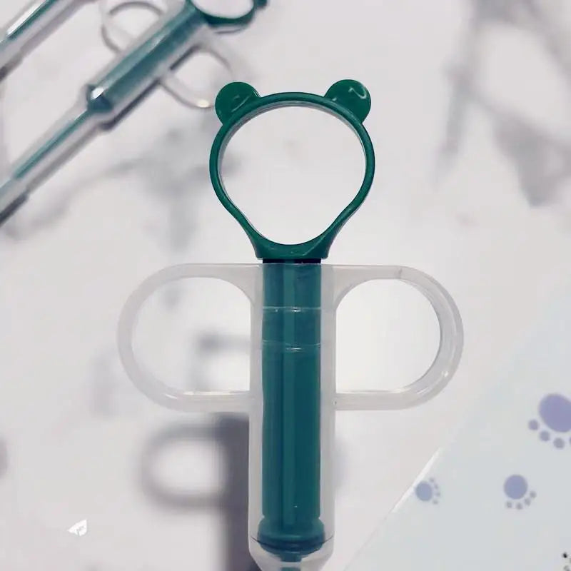 Pet Pill Dispenser  With Soft Tip, Cat Dog Medicine Dispenser Shooter With Ergonomic Plunger, Small Animal Feeding Tool