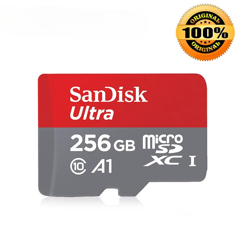 SanDisk Ultra MicroSDXC UHS-I Memory Card C10 Full HD A1 SanDisk MicroSDHC C4  MicroSD Card Trans Flash Card for Android Phone