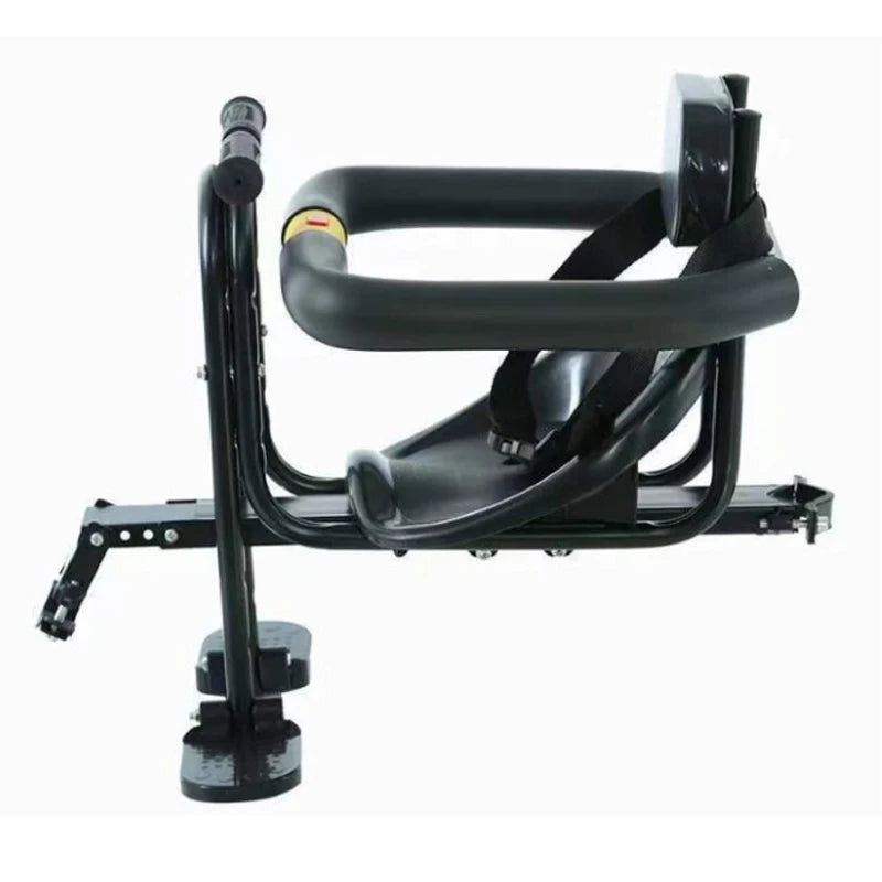 Front Bicycle Seat Child Safety Child Saddle with Pedals