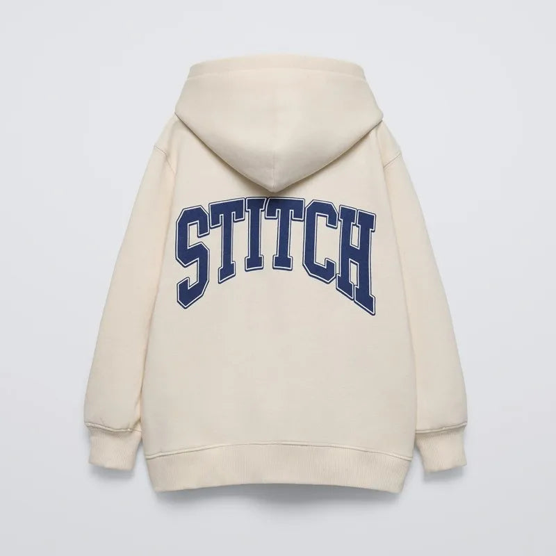 Stitch Girl Clothing Hooded Tops + Leggings Toddler Girl 2pcs Pants Set Cartoon Sweatshirt Outwear Kids Children Clothes