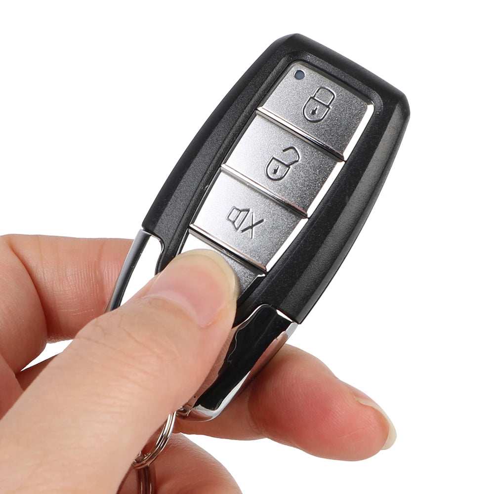 12V M8115 Car Alarm System Vehicle Burglar Security Protection Remote Control Smart Controller Dirt Bike Motorcycle Electronics