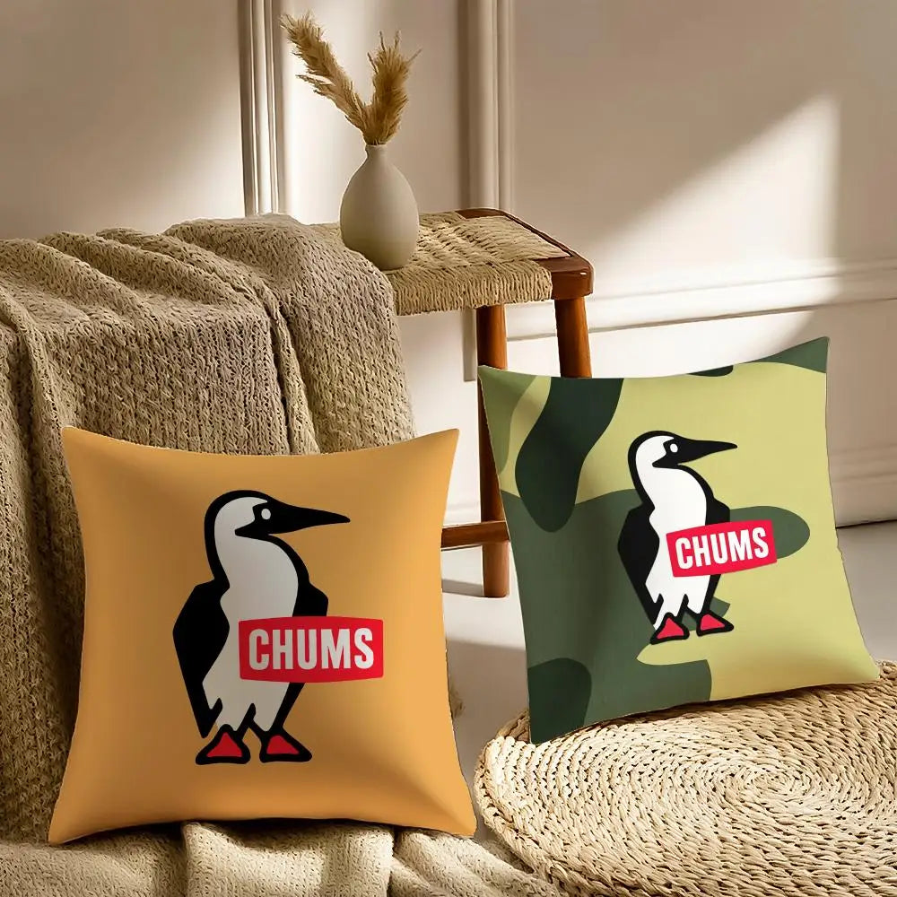 Fashion Art Design C-ChuMS Cushion Cover Soft Plush Double-Sided Printed Decorative Pillow Case Sofa All Seasons Home Decor Gift