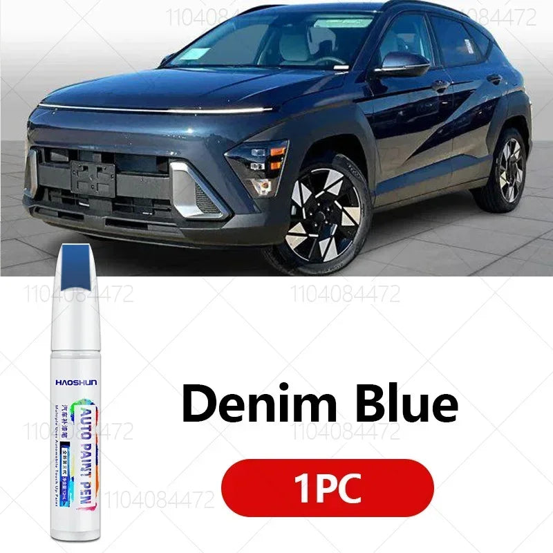 For Hyundai Kona 2017-2025 OS SX2 Paint Repair Pen Touch Up Scratch Remover DIY Auto Accessories Black White  Blue Gray Red Grey