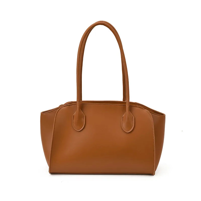 Luxury Women's Large Tote Bag Genuine Leather Shoulder Bags 2025 Female Retro Handbags High Quality Ladies Messenger Bag Black