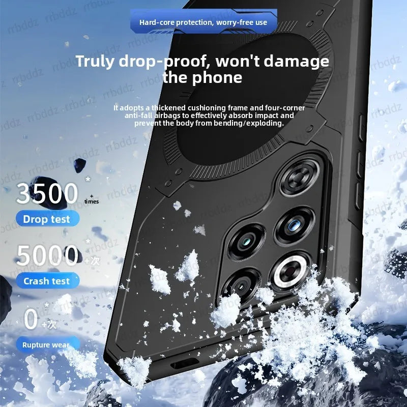 Armor Protective Heat Dissipation Phone Case For Redmagic 11 10 Air 10s 9s 9 11 11s Pro+ Pro Plus Case Shockproof Magnetic Cover