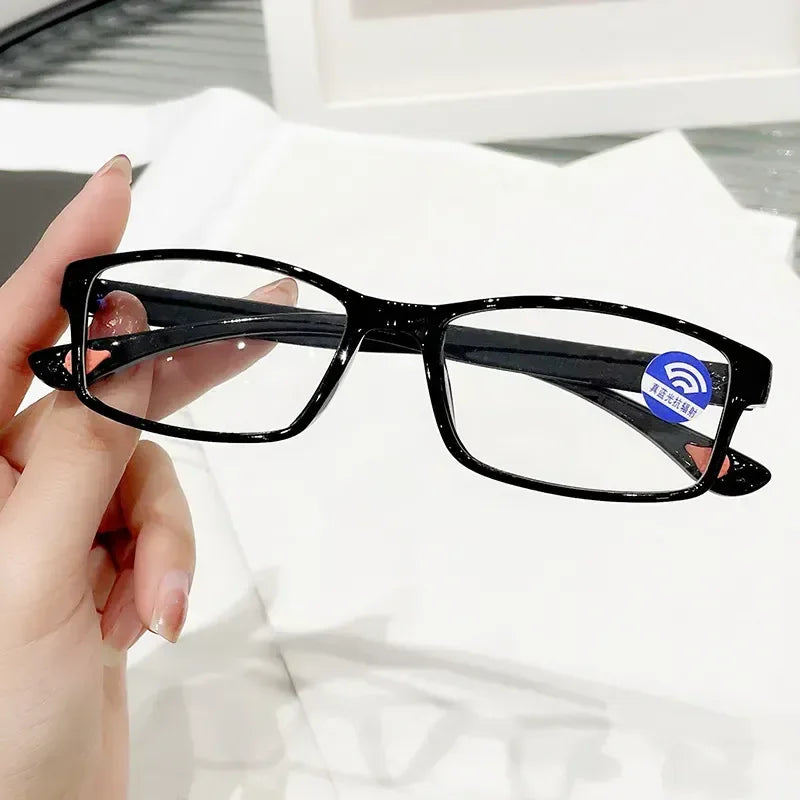 Multifocal Progressive Reading Glasses Men Intelligent Small Frame Ultralight Anti Blue Light Presbyopic Eyewear Women +1.0~+4.0