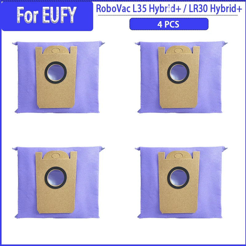 For RoboVac EUFY L35 Hybrid+ / LR30 Hybrid+ HEPA Filter Mop Cloths Dust Bags Spare Parts Accessories Replacement