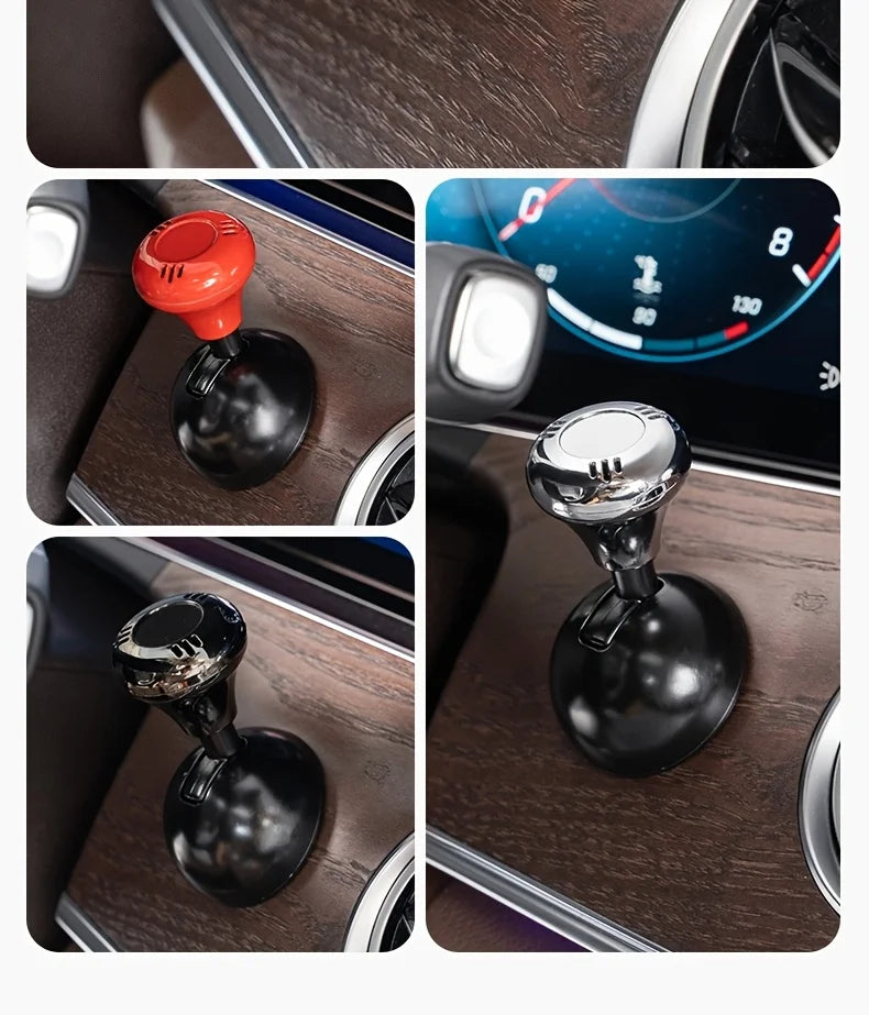 Car Start Button Alloy Decorative Cover，Universal Engine Starter/Stop Decorative Pole，Car Interior Decoration Accessories
