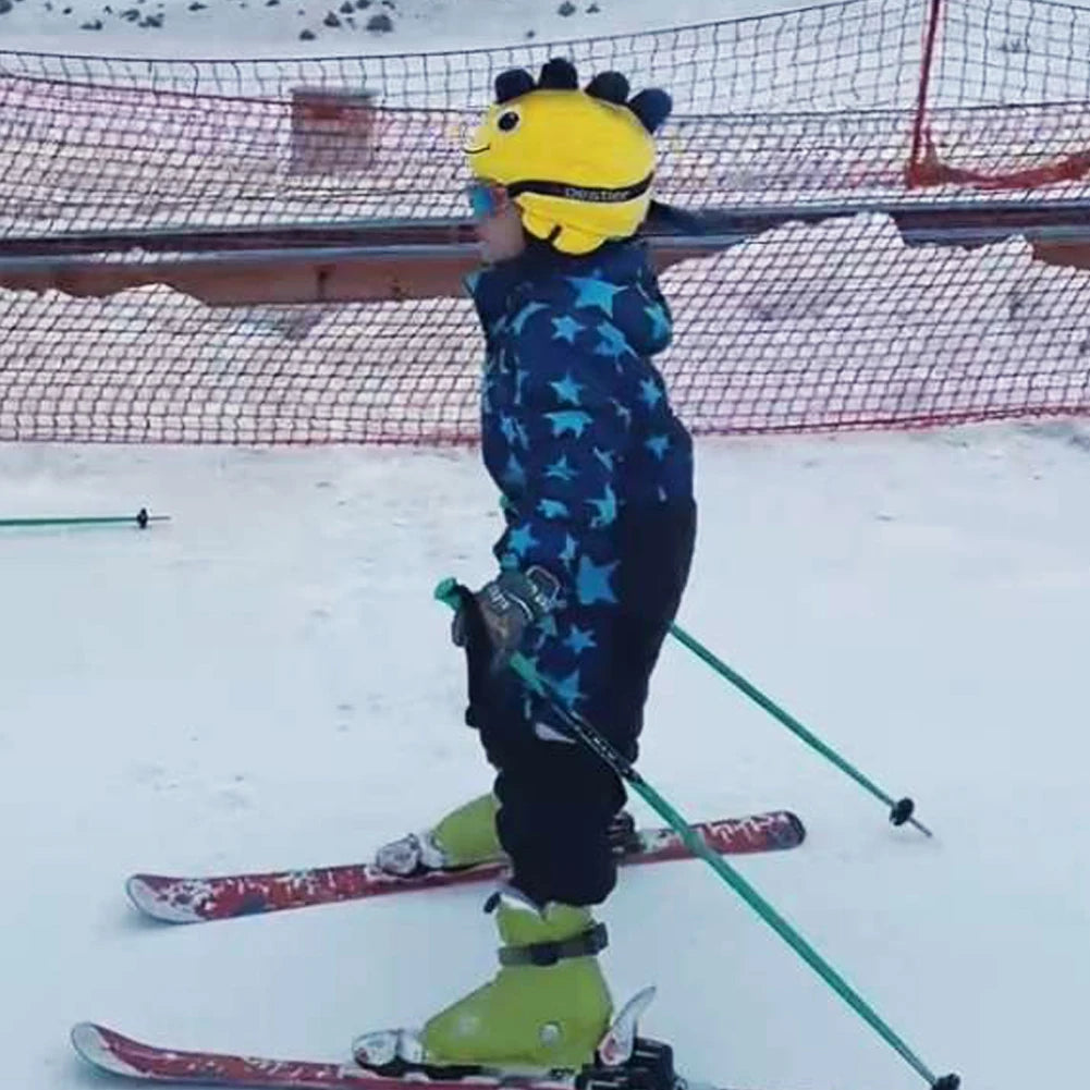 Children's Warm Snowboarding Wear,Winter Boys Girls Jumpsuit,Kids Ski Suits,One-piece Hooded Waterproof Windproof Outdoor -20℃