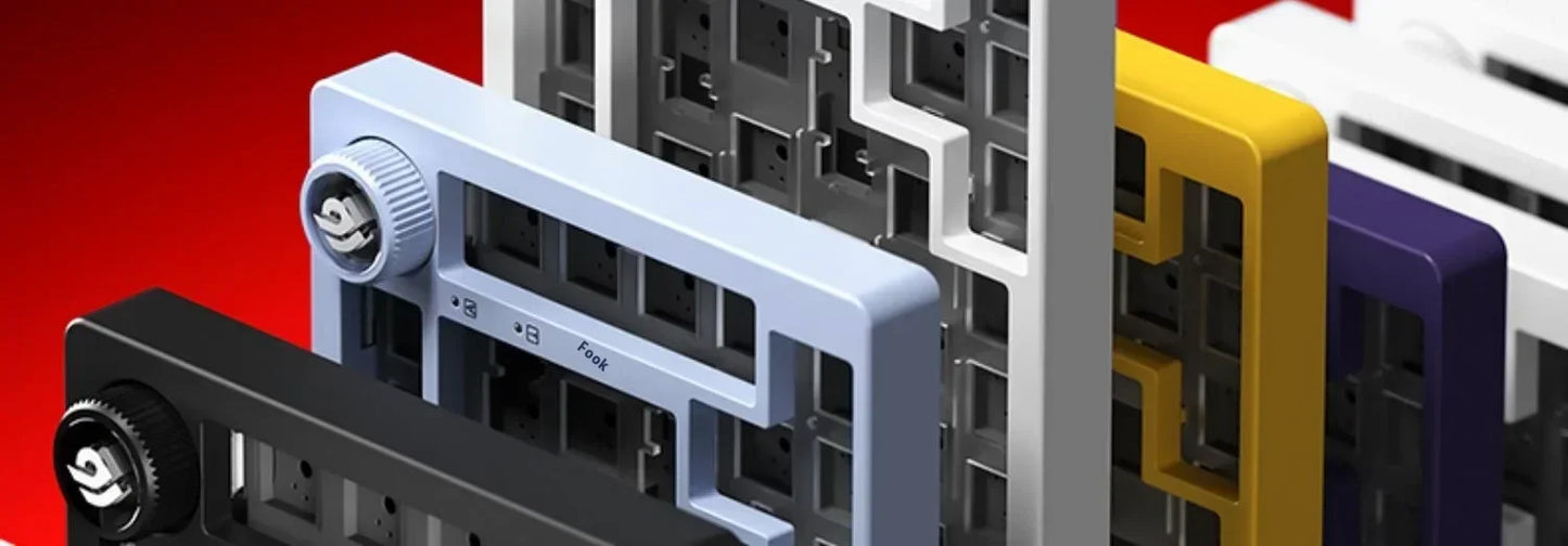 Leobog Hi75C Hi75 Hi75C Pro Aluminum Wireless Custom Mechanical Keyboard Kit Gaming Bluetooth 2.4G Wired Hotswap Gamer Keyboard