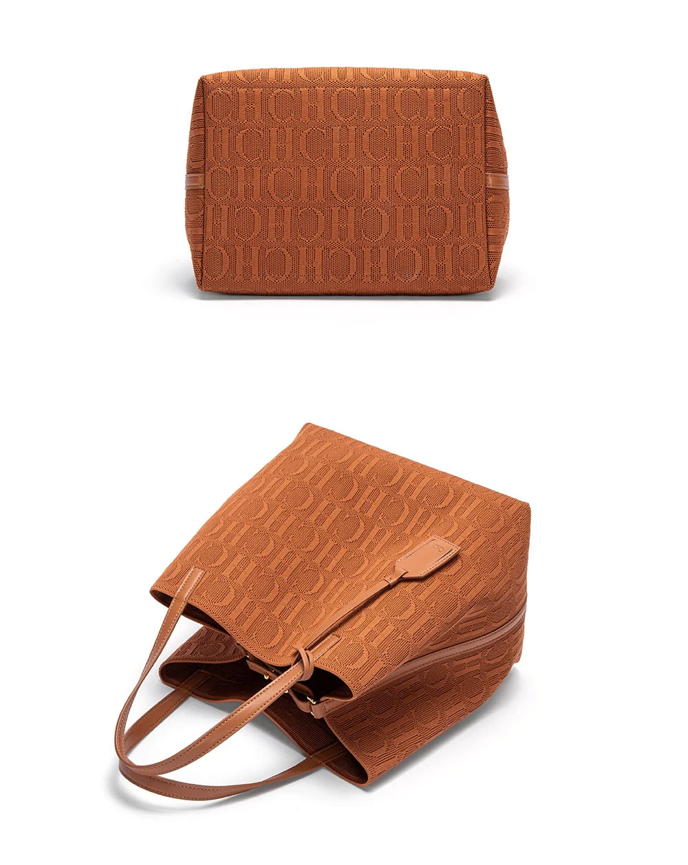 Women's Luxury Design Multi functional Handheld Shopping Handbag Fashionable New 2024 Solid Color Handbag