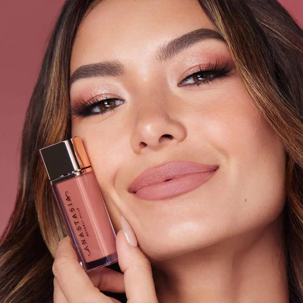 Matte Nude Liquid Lipstick 4 Colors Peachy Velvet Waterproof Non Stick Cup Hydrating Long Lasting Lip Glaze Makeup Cosmetics