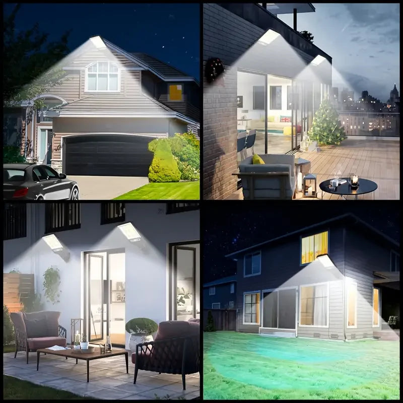 1/2/4Pcs Solar LED Light Outdoor Solar Lamp with Motion Sensor 3 Modes Waterproof IP65 Solar Garden Light Street Yard Lanter