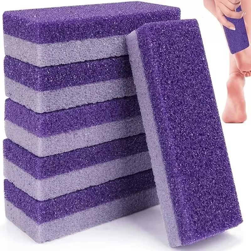 1/10Pcs Foot Pumice Stone Foot File Callus Dead Skin Remover Foot Heel Scrubber Smooth Feet In Seconds Pedicure Exfoliator Tool