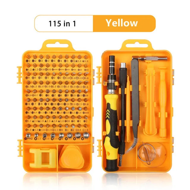 Screwdriver Set Precision Magnetic Screw Driver Bits Torx Hex Bit Handle Mobile Phone Repair Screwdrive Kit Hand Tools