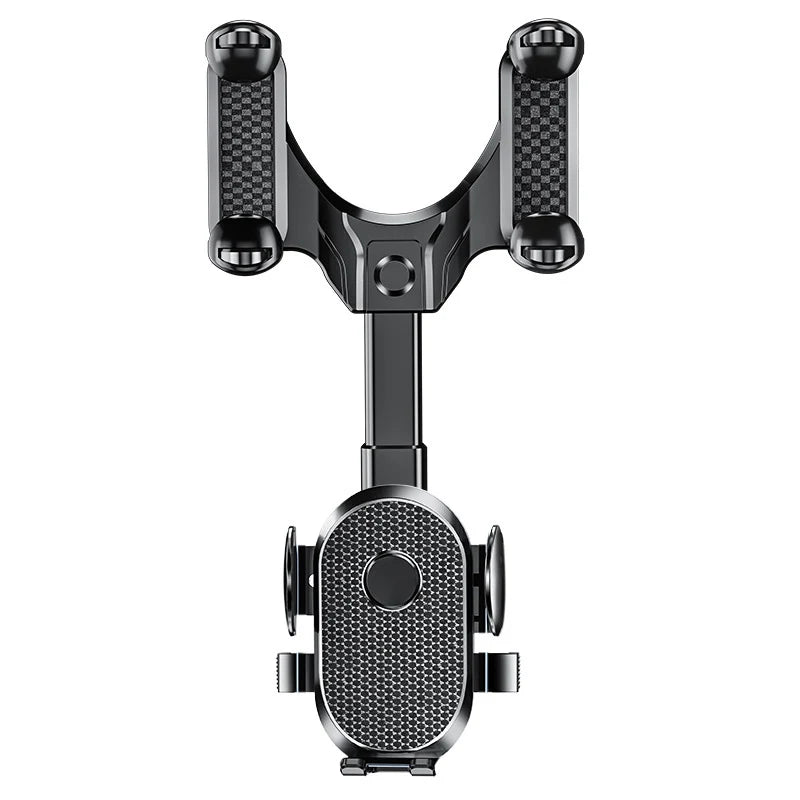 Multifunctional 360 Degree Rotatable Car Phone Holder Car Smartphone Holder Adjustable Retractable Car Rearview Mirror Holder