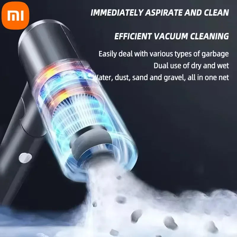 XIAOMI MIJIA Vacuum Cleaner 2 In 1 120w Wireless Super High Powerful Portable Wet Dry Dual Use Large Suction Vacuum Cleaner