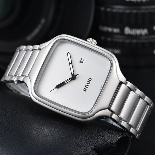 TOP Quality Rado Original Brand Watches For Mens Fashion Multifunction Auto Date Quartz Watch Classic Business AAA Male Clocks