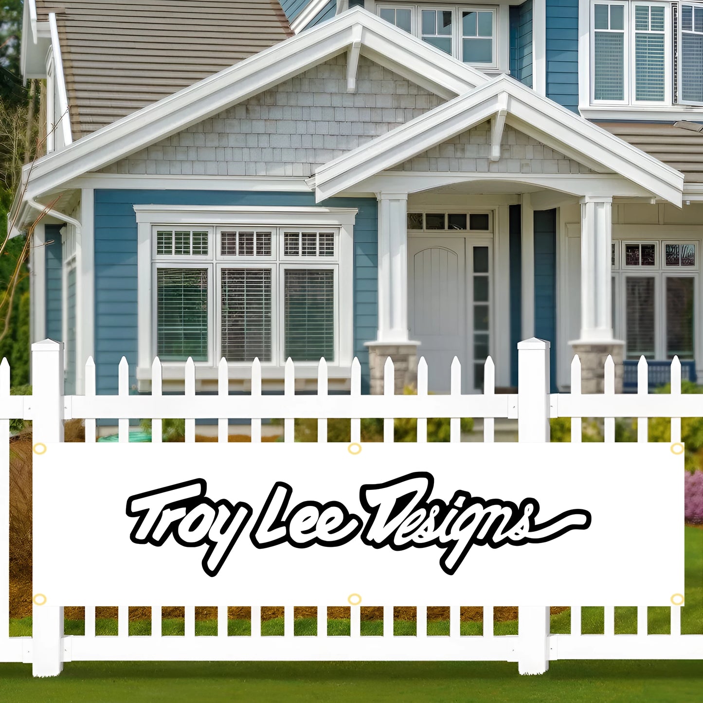 60X240cm Troy lee designs Auto Parts Flag Banner Flag Polyester Printed Garage or Outdoor Decoration Tapestry